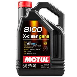 Engine Oil (5W-40) (5 Liter) (X-Clean 8100) (Gen2)